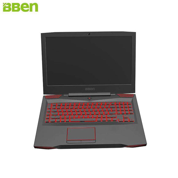 BBEN G17 Laptop Gaming Computer 32G RAM 512G SSD 2T HDD Intel i7 7700HQ GDDR5 NVIDIA GTX1060 Windows 10 RGB Mechanical Keyboard